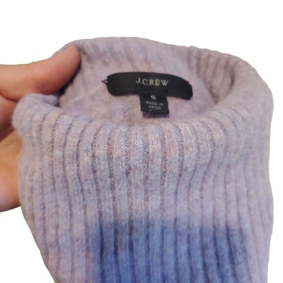J Crew Turtleneck Sweater in Supersoft Yarn Wool Alpaca Blend Size Small - Picture 6 of 11